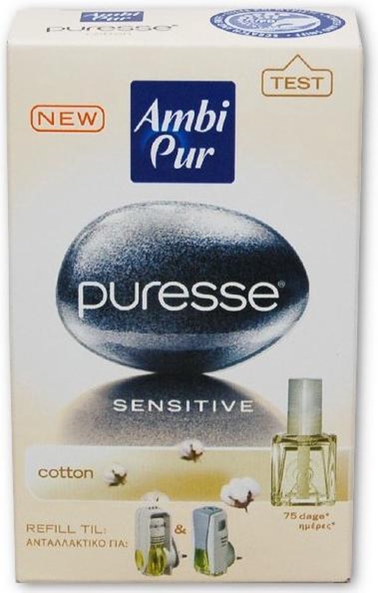 Goedkoopste Ambi Pur Puresse Cotton Luchtverfrisser Navulling 20 ml