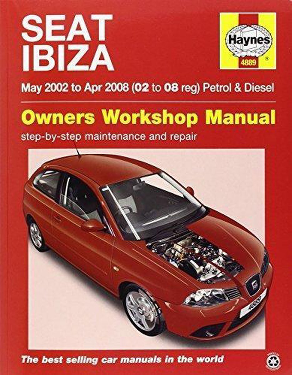 Seat Ibiza 02-08 Service & Repair Manual, Haynes Publishing