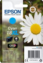 EPSON 18XL inktcartridge cyaan high capacity 6.6ml 450 paginas 1-pack RF-AM blister