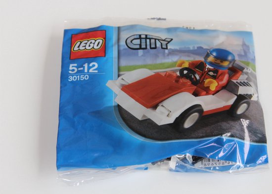 LEGO City voertuigen 30150 ~ racewagen (Polybag)