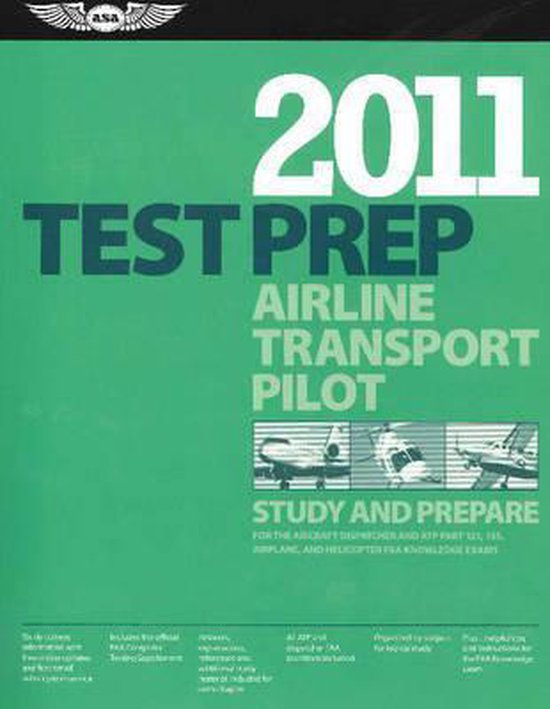 Airline Transport Pilot Test Prep, Asa Test Prep Board | 9781560277682 ...