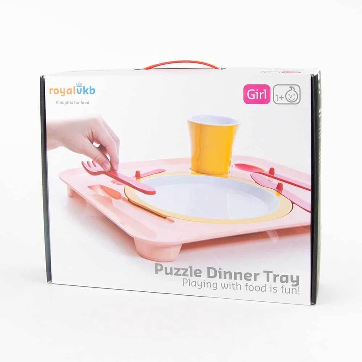 Royal VKB Puzzle Dinner Tray - Girl | bol.com