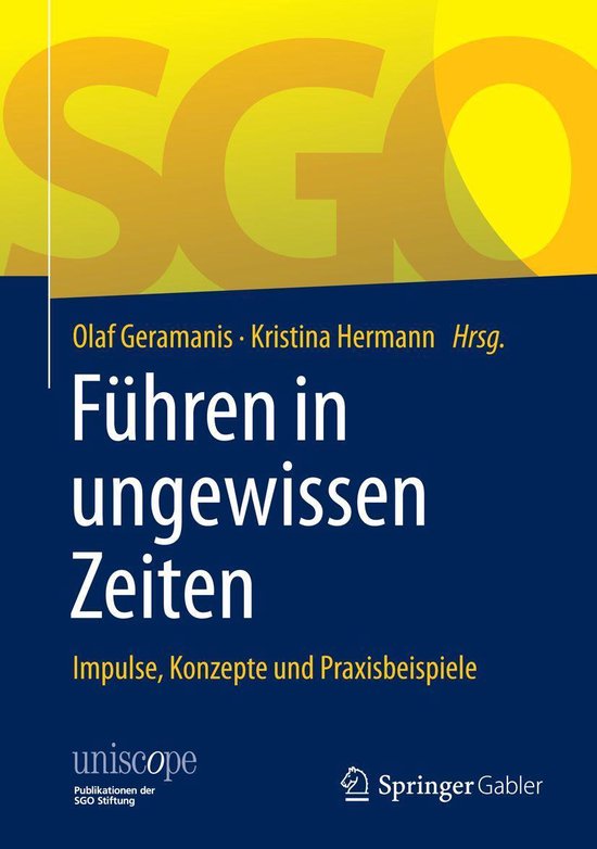 Business and Economics (German Language) - Führen in ungewi ... - cover