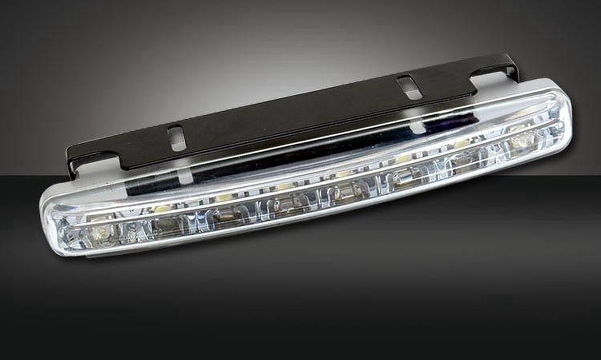SET Auto Dagrijlampen Led 2 x 8 Led