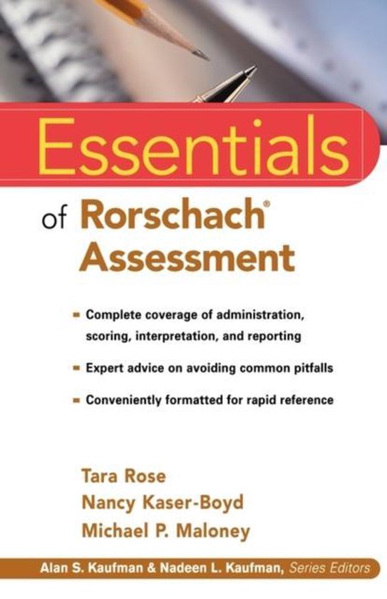 Essentials Of Rorschach Assessment - cover