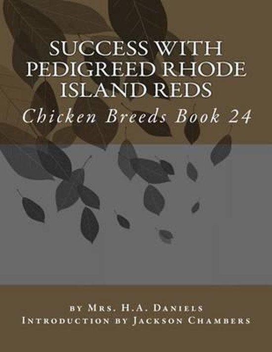 Success With Pedigreed Rhode Island Reds - cover