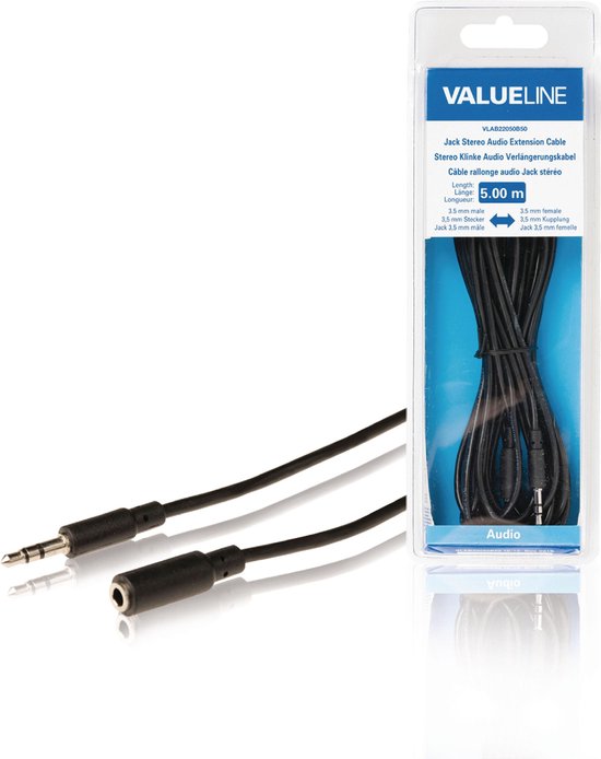 Essager 90° 3.5mm Jack Aux Kabel HiFi Audio met Haakse Hoek 1.5M Zwart