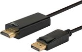 Savio CL-56 tussenstuk voor kabels DP HDMI A Zwart