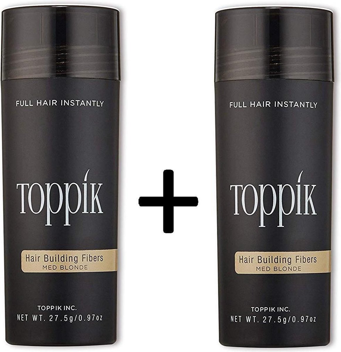 2x Toppik Hair Building Fibers Large 27,5 gram - Middenblond