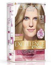 L'Oréal Paris Excellence 7.31 Goud Asblond 3stuks - Haarverf