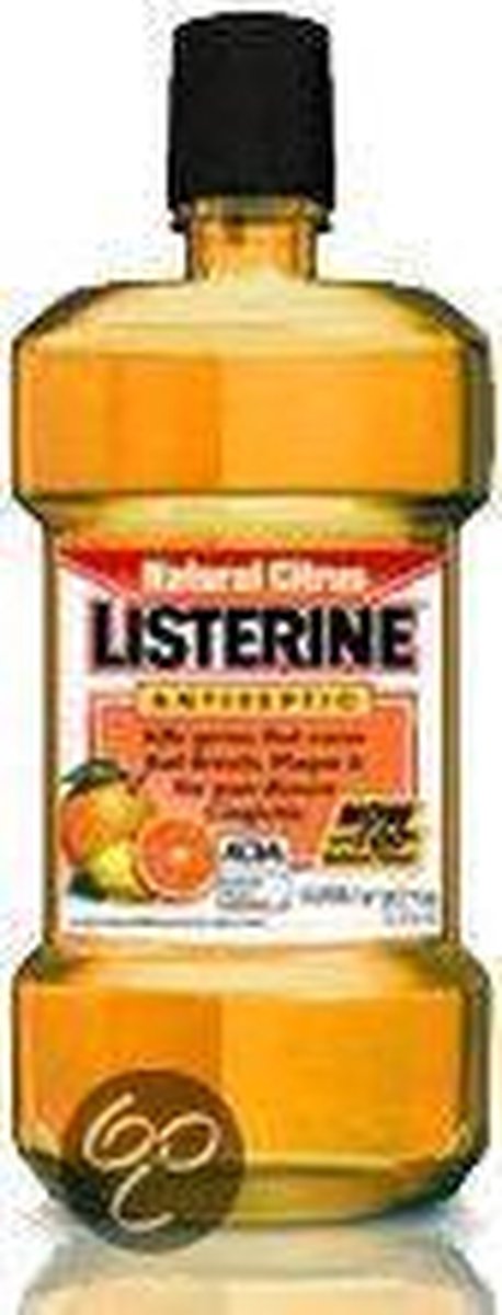 Listerine mondwater Cool citrus 250ml (8710145337122)