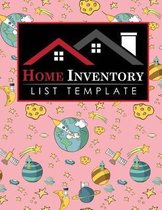 Home Inventory List Template