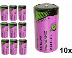 10 Stuks - Tadiran SL-780 / SL-2780 / D Lithium batterij 3.6V