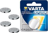 5 Stuks - Varta Professional Electronics CR2025 6025 3V 170mAh knoopcel batterij