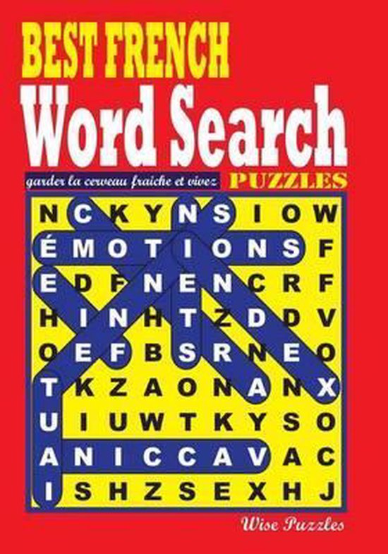 Best French Word Search Puzzles 9781539129646 Wise Puzzles Boeken