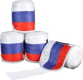 Polar fleece bandages -Flags- Set of 4