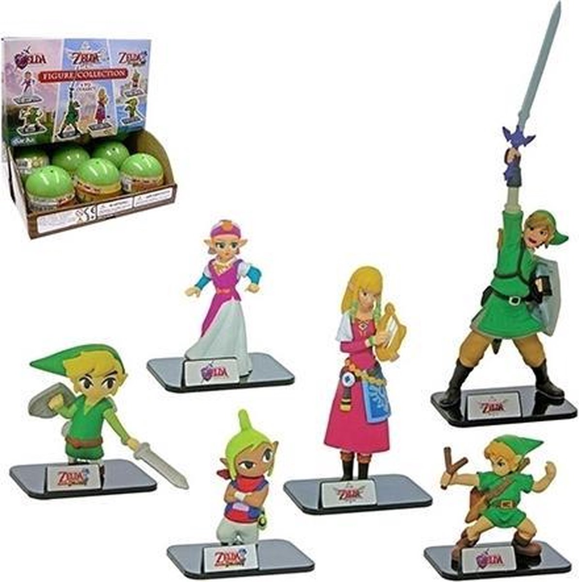 The Legend Of Zelda Figure Collection (Pack Of 18) /Toys