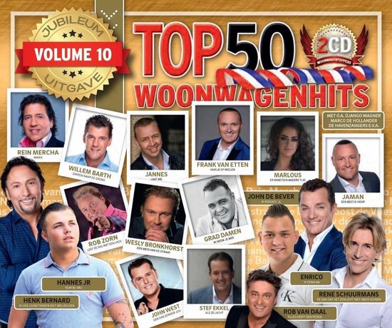Various Artists - Woonwagenhits Top 50 Volume 10