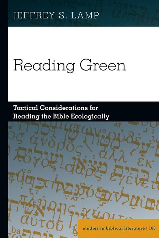 Foto: Studies in biblical literature 168 reading green