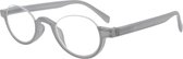 Icon Eyewear FCU359 LookUp Leesbril +2.00 - Grijs - semi montuurloos