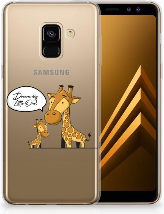 Coque Téléphone pour Samsung Galaxy A8 (2018) PU Silicone Etui Bumper Gel  Girafe | bol.com