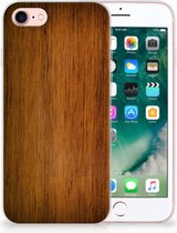 Coque Smartphone pour iPhone SE (2020) | 7/8 Coque Téléphone Bois Sombre
