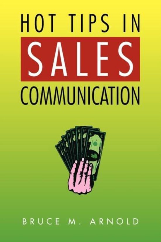 Hot Tips in Sales Communication - cover