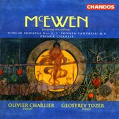 McEwen: Violin Sonatas no 2, 5 & 6 etc / Charlier, Tozer