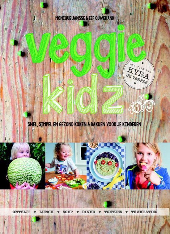 Cover van het boek 'Veggie Kidz' van Eef Ouwehand