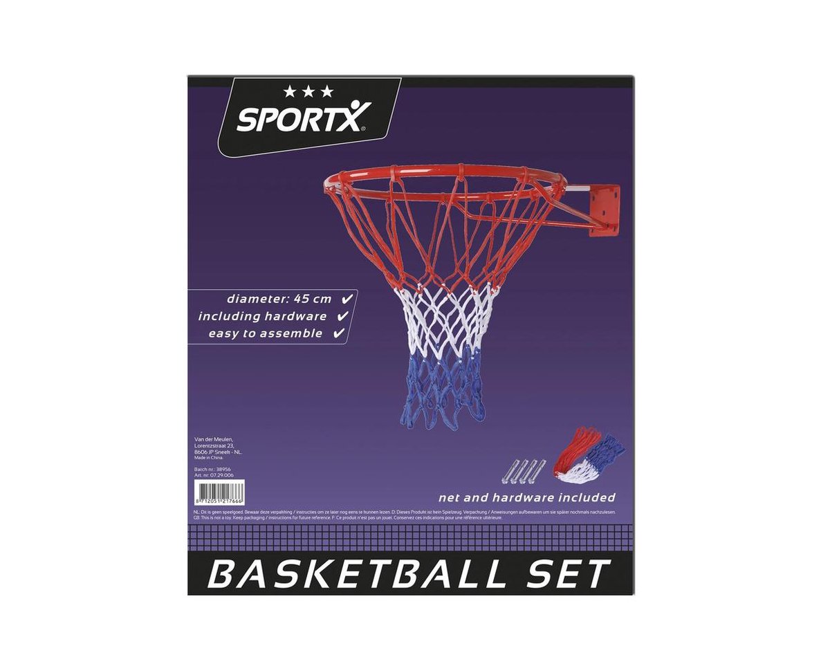 SportX Basketbal Ring — afbeelding 3