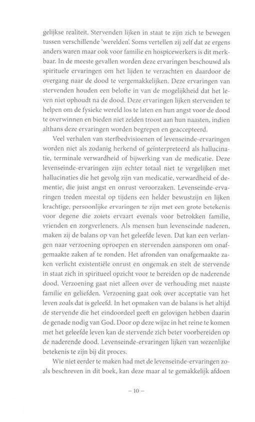 In het licht van sterven