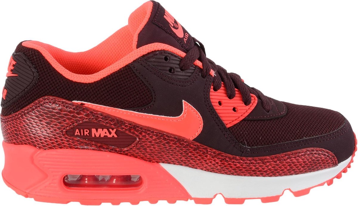 Nike Air Max 90 - Sneakers - Vrouwen - Maat 39 - Bordeauxrood/Roze ...