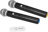 Omnitronic UWM-2HH USB Draadloze microfoonset Draadloos Schakelaar