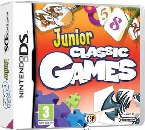 Nintendo Junior Classic Games NDS video game Nintendo DS Games