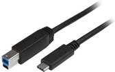 StarTech.com USB315CB2M USB-kabel 2 m 3.2 Gen 1 (3.1 Gen 1) USB C USB B Zwart