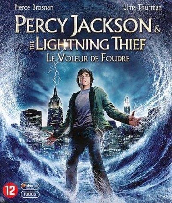 Cover van de film 'Percy Jackson & The Lightning Thief'
