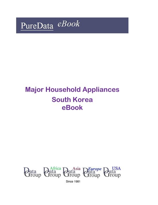 PureData eBook - Major Household Appliances in South Korea - cover