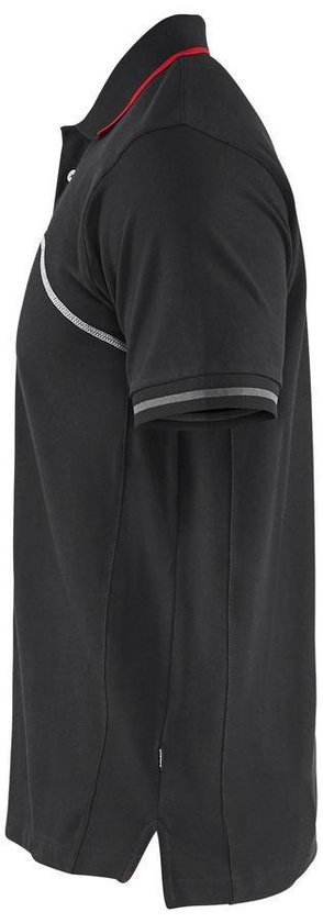 Blåkläder 3389-1050 Piqué (3327) sans broderie Zwart/ Rouge taille XXXL