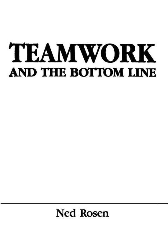 Teamwork and the Bottom Line - cover