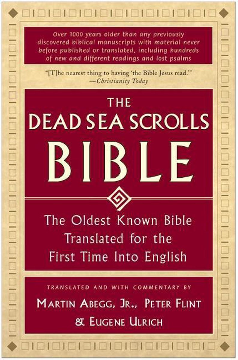 The Dead Sea Scrolls Bible, Martin Flint Abegg 9780060600648 Boeken