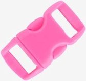 Paracord buckle / sluiting - Candy Pink #21 (3 stks)