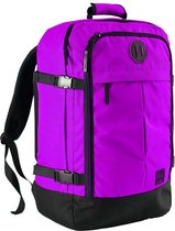 CabinMax Metz Reistas– Handbagage 44L- Rugzak – Schooltas - Backpack 55x40x20cm – Lichtgewicht - Vintage Paars  (MZ V-PE)