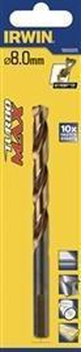 Irwin HSS Turbomax Metaalboor - 2 mm - 2 Stuks