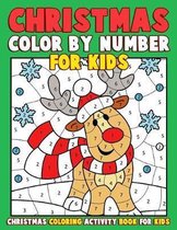 Christmas Color by Number for Kids