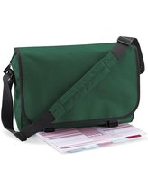 Bagbase Classic Schoudertas Bottle Green 15 Liter