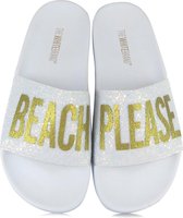 badslippers met glitters
