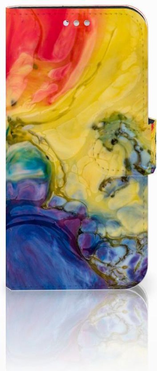 Hoesje Samsung Galaxy S7 Watercolor Dark