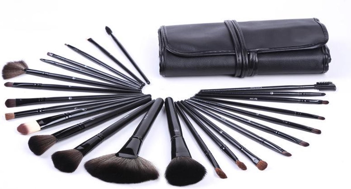 RRJ Professionele Make Up Kwasten Set - 24-delig