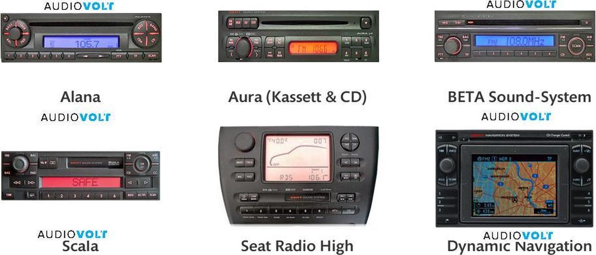 interface adapter (telefoon via aux) & USB geschikt voor Autoradio / radio  Seat... | bol.com