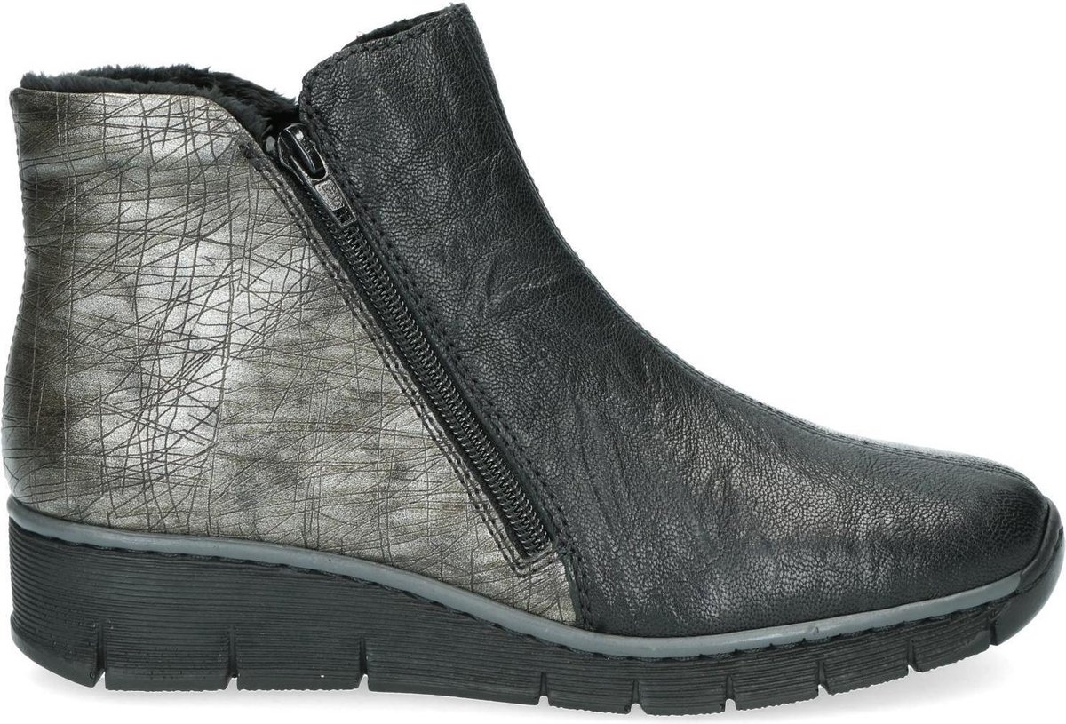 Rieker Zwarte Enkellaarzen Dames 40 | bol.com